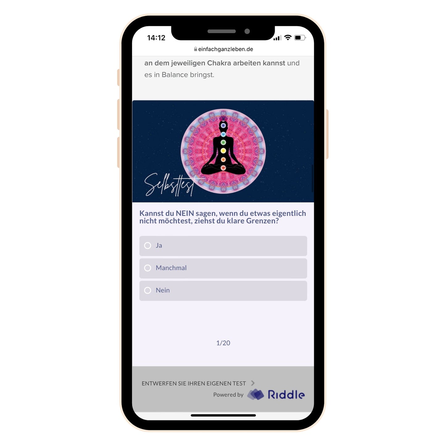 Chakra-Test - Produktbild 2