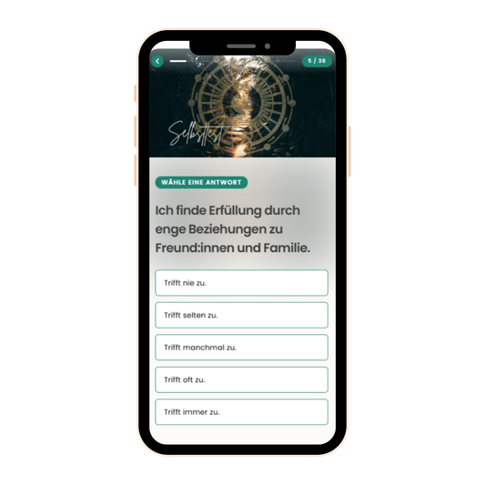 Das Bild zeigt eine Vorschau auf den Archetypen-Selbsttest