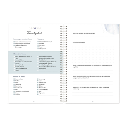 Rauhnächte-Workbook: Deine Reise durch die Rauhnächte | mit Reflexionsfragen, Ritualen, Traumtagebuch uvm.