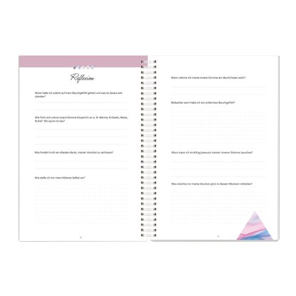 Rauhnächte-Workbook: Deine Reise durch die Rauhnächte | mit Reflexionsfragen, Ritualen, Traumtagebuch uvm.